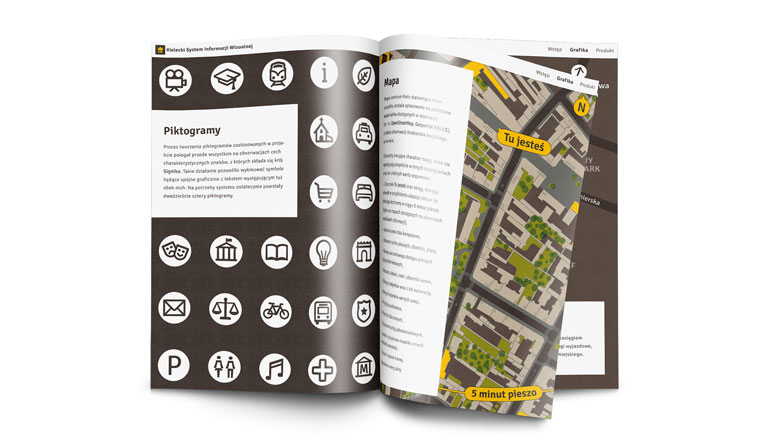Kielce's Visual Information System - Catalog Design